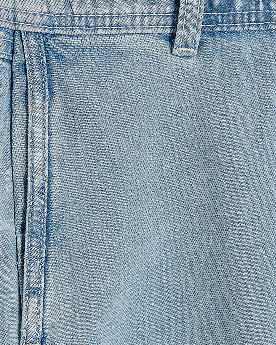 River Island Womens Jeans Tapered Blue Balloon Leg Zip - Image 5