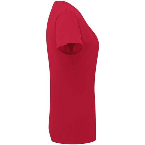 Russell Womens/Ladies Authentic Ringspun Cotton Classic T-Shirt (Classic Red) - Image 3