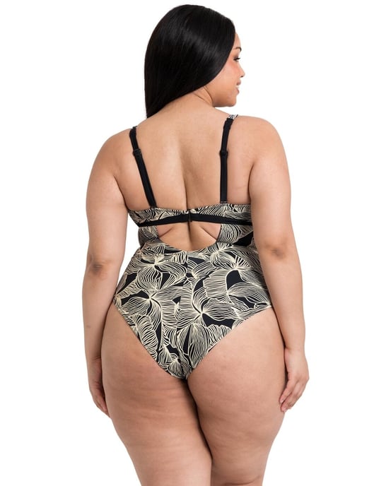 CS038607 Curvy Kate Ripple Reef Reversible Non Wired Swimsuit - - Image 4