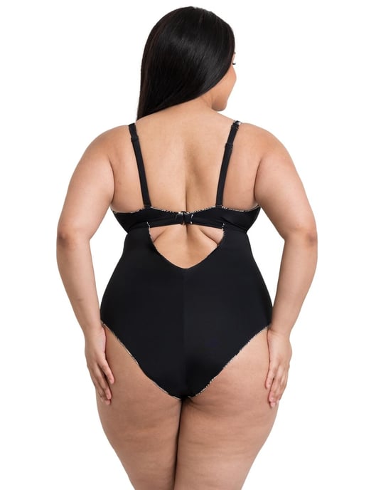 CS038607 Curvy Kate Ripple Reef Reversible Non Wired Swimsuit - - Image 5