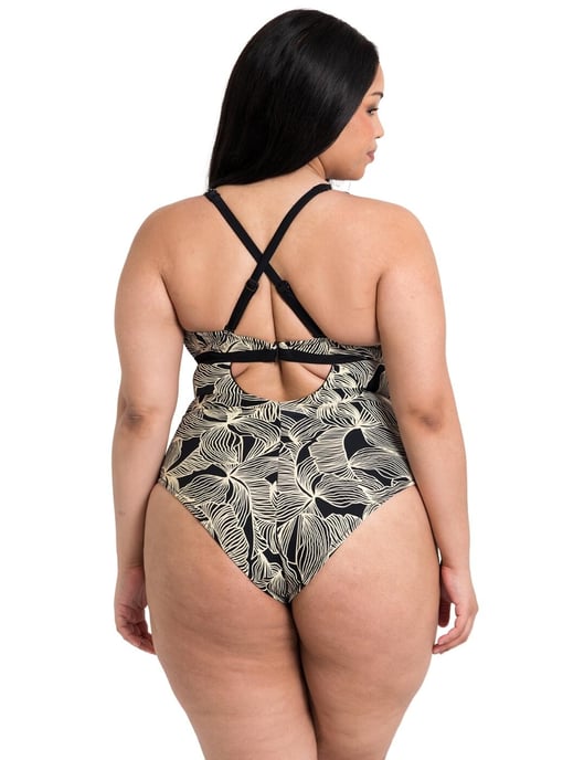 CS038607 Curvy Kate Ripple Reef Reversible Non Wired Swimsuit - - Image 6