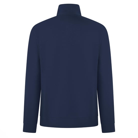 Boss Heren Quarter Zip Sweatshirt (Donkerblauw) - Image 3