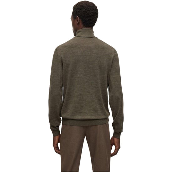 Boss Mens Musso-P Jumper (Dark Green) - Image 2