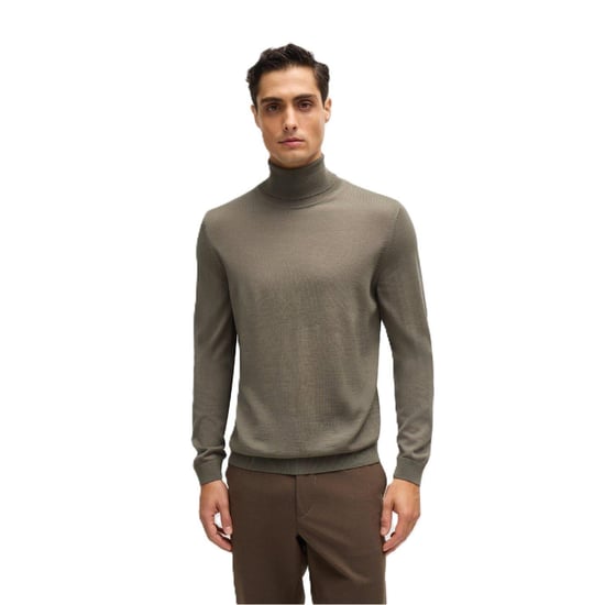 Boss Mens Musso-P Jumper (Green) - Image 1