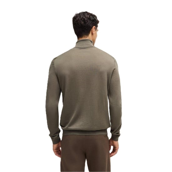 Boss Mens Musso-P Jumper (Green) - Image 2