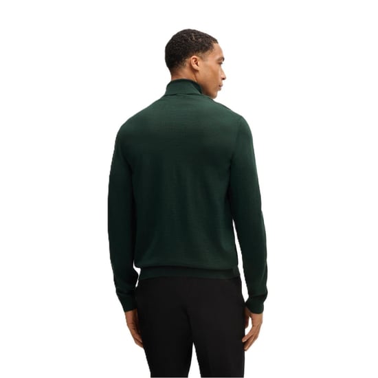 Boss Mens Musso-P Jumper (Forest Green) - Image 2