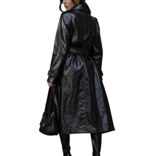 Diesel L-CAROLYN CAPPOTTO Women's Long Black Trench Coat Casual Ladies Jackets - Image 3