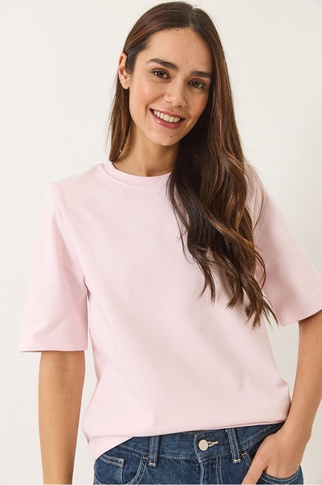 Gewatteerd Crew Neck T-Shirt - Image 5