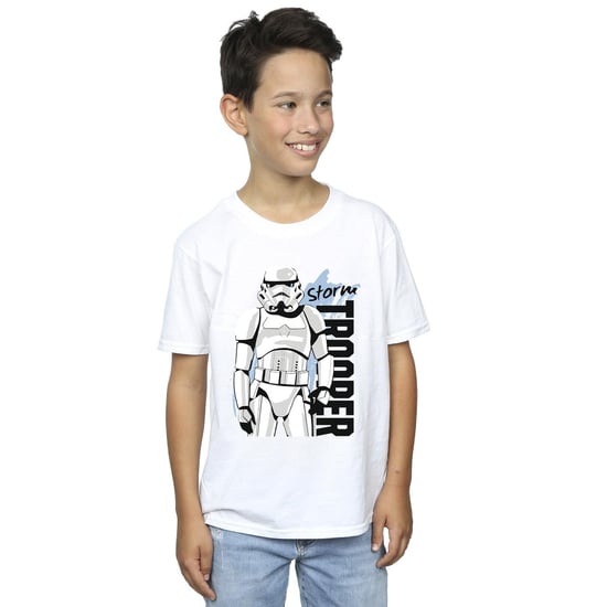 Star Wars Jongens Storm Trooper T-Shirt (Wit) - Image 1