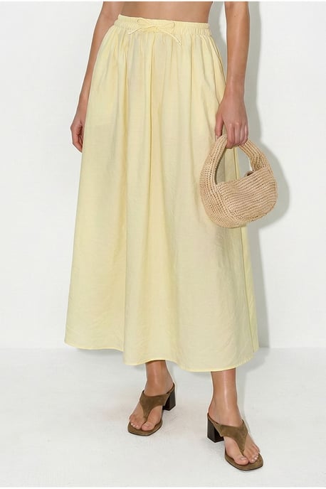 V-Neck Vest and Maxi Skirt Two-Piece Coord Set - Image 6