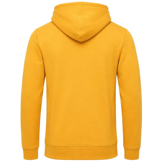 Mitchell & Ness Classic Fleece Mens Yellow Hoodie - Image 2