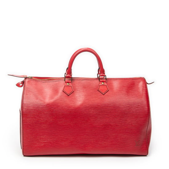 Speedy Black Stitching 4 Travel Bag - Image 1