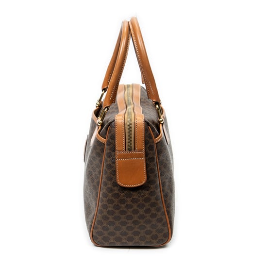 Vintage Small Slip Pocket Boston Handbag - Image 3