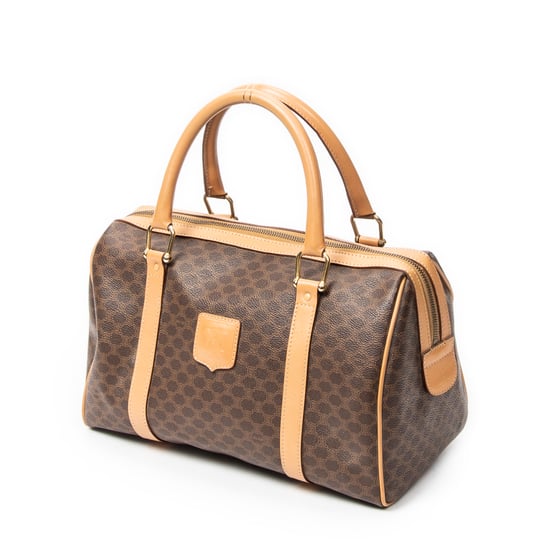 Vintage Small Boston Handbag - Image 2