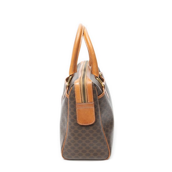 Vintage Small Slip Pocket Boston  Handbag - Image 3