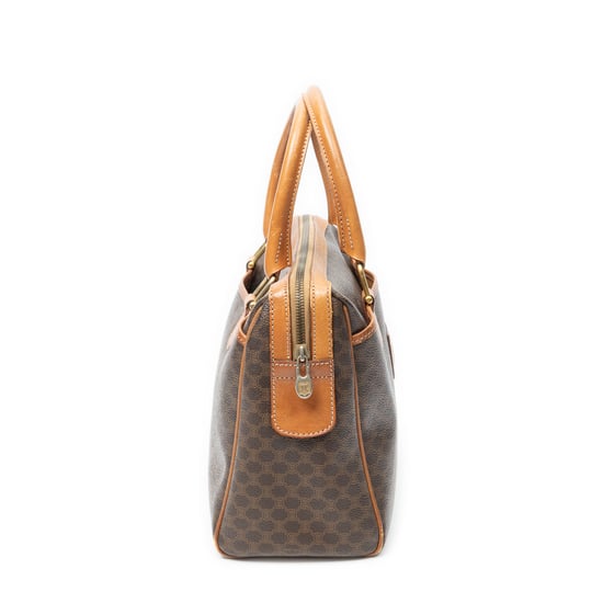 Vintage Small Slip Pocket Boston  Handbag - Image 4