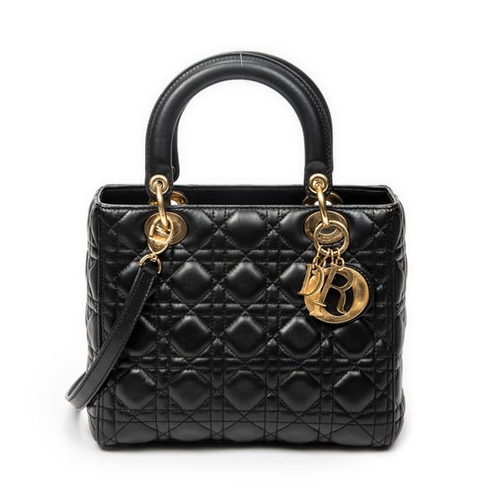 Medium Lady Dior Zip schoudertas - Image 1