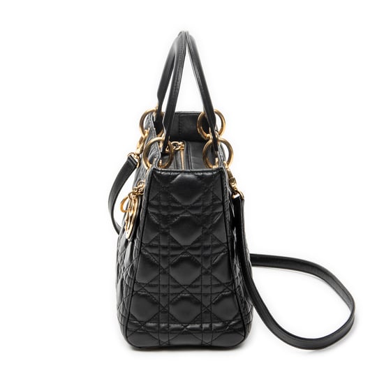 Medium Lady Dior Zip schoudertas - Image 3