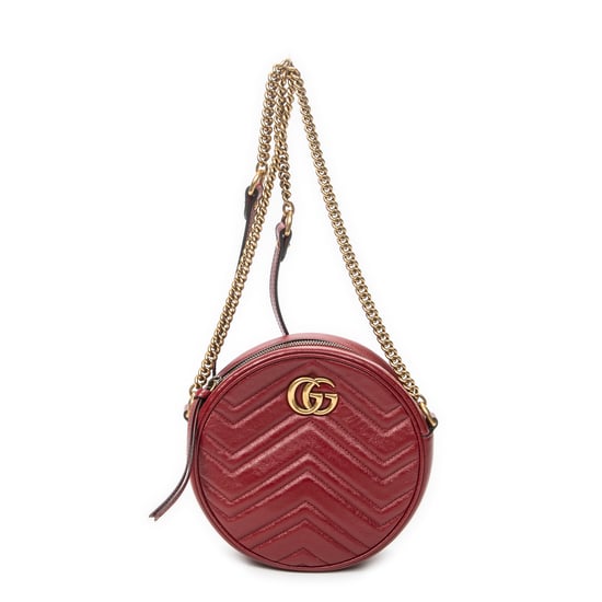GG Marmont Chain Round Crossbody schoudertas - Image 1