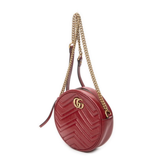 GG Marmont Chain Round Crossbody schoudertas - Image 2
