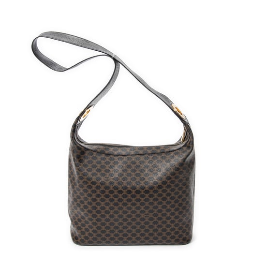Vintage Shoulder Zip Hobo Shoulder Bag - Image 1
