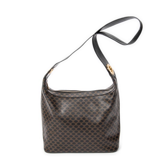 Vintage Shoulder Zip Hobo Shoulder Bag - Image 4