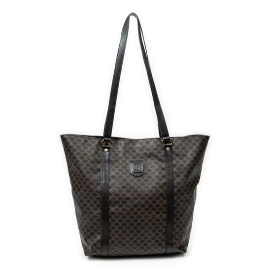 Vintage Shopping Tote Shoulder Bag - Image 1