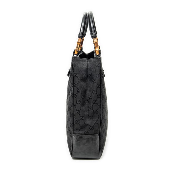Bamboo Tote Shoulder Bag - Image 3