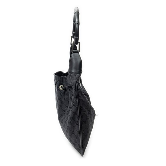 Bamboo Drawstring Tote schoudertas - Image 4