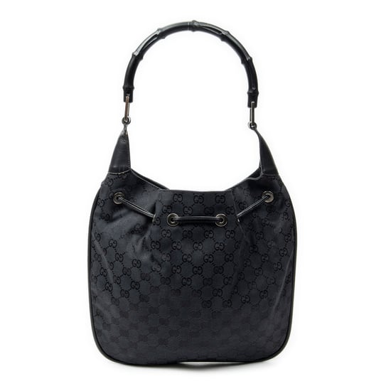Bamboo Drawstring Tote schoudertas - Image 5