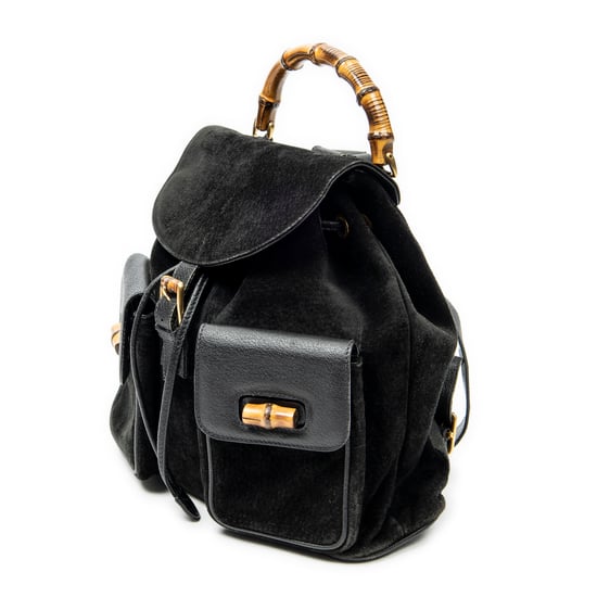 Large Bamboo Backpack rugzak - Image 2