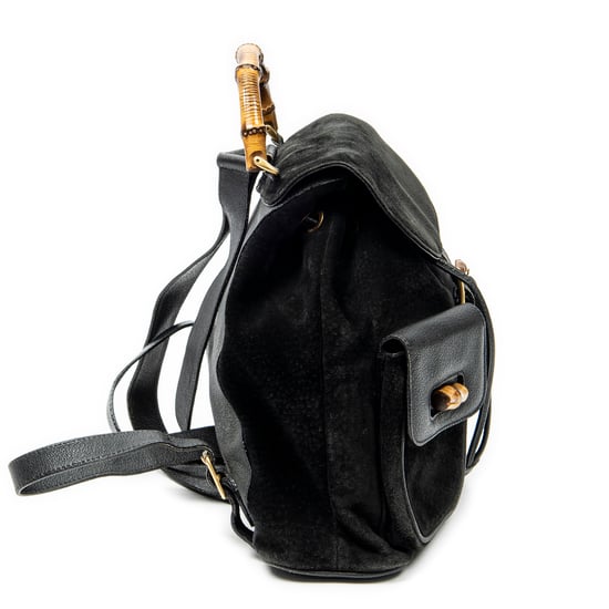 Large Bamboo Backpack rugzak - Image 4