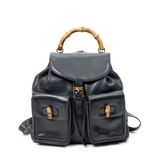 Large Bamboo Backpack rugzak - Image 1