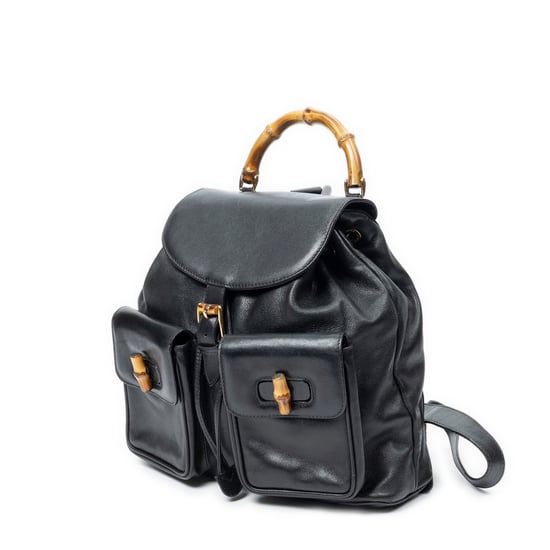 Large Bamboo Backpack rugzak - Image 2