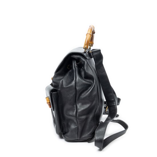 Large Bamboo Backpack rugzak - Image 3