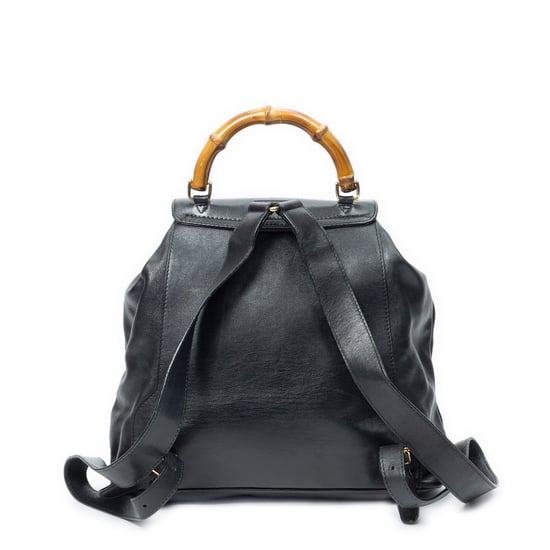 Large Bamboo Backpack rugzak - Image 5