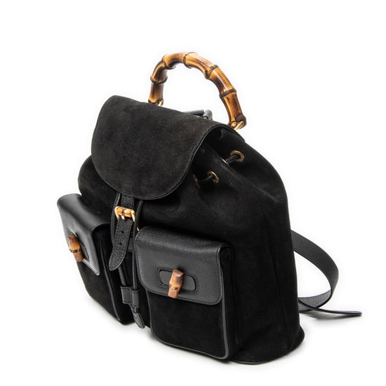 Large Bamboo Backpack   rugzak - Image 2