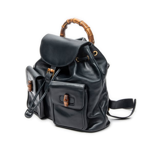 Large Bamboo Backpack rugzak - Image 2
