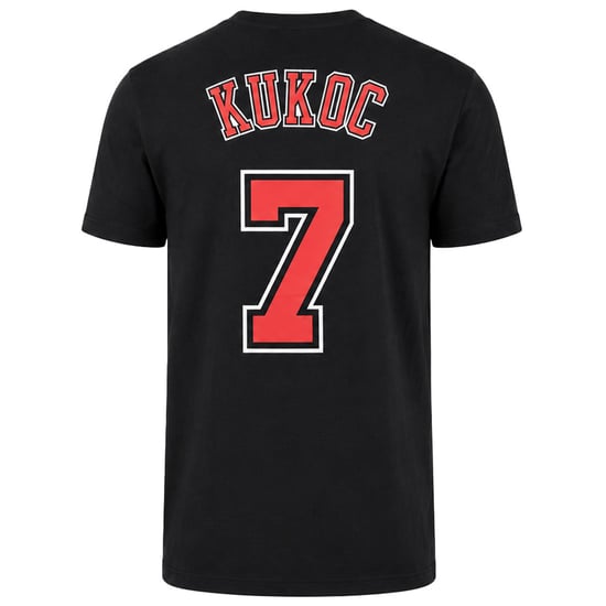 Mitchell & Ness NBA Chicago Bulls HWC Mens Black T-Shirt - Image 2