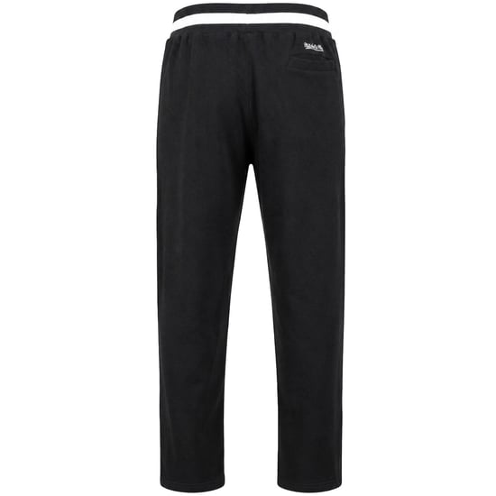 Mitchell & Ness NBA Golden State Warriors Reversed Fleece Tearaway Mens Black Track Pants - Image 2