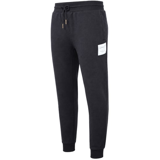 Mitchell & Ness Branded Essentials Mens Black Track Pants - Image 2