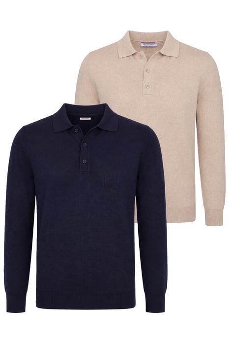 Pullover Polo Collar Pullover Pack Of 2 - Image 1