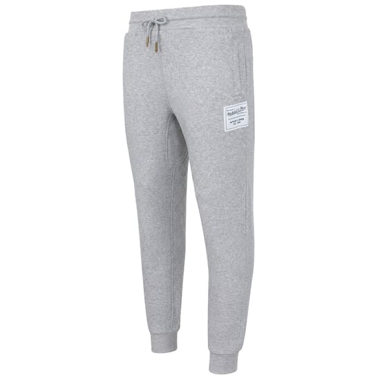 Mitchell & Ness Branded Essentials Mens Grey Track Pants - Image 2