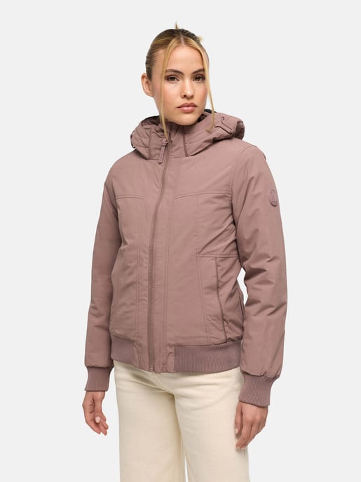 Marikoo Mooni women’s winter bomber jacket with fleece lining - Image 6