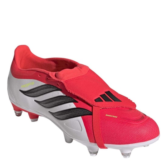 Men's adidas Predator League Soft Ground Football Boot in Lucid Red/Core - Image 3