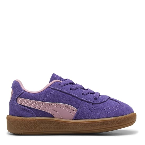 Boys Puma Low Top Trainers in TmVolt-PosdPnk - Image 4