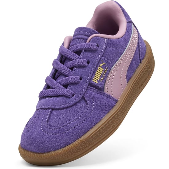 Boys Puma Low Top Trainers in TmVolt-PosdPnk - Image 6