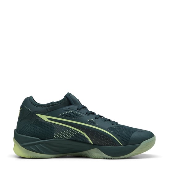 Men's Puma Eliminate Nitro Sqd 4 Handball Trainers in Green Terrain - Image 5