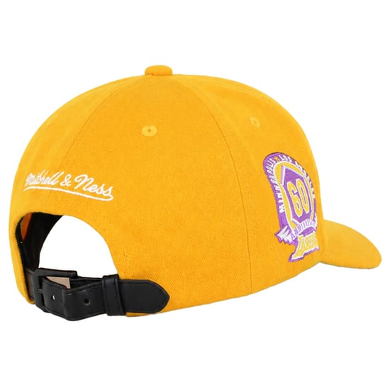 Mitchell & Ness NBA Los Angeles Lakers Kicking Wool Pro Yellow Cap - Image 2