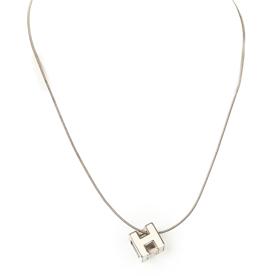 H Cube Pendant Necklace Necklace - Image 1